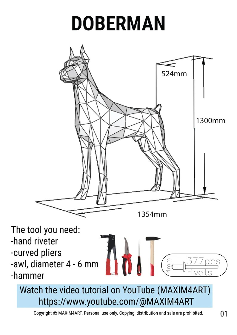 Doberman DIY Riveting